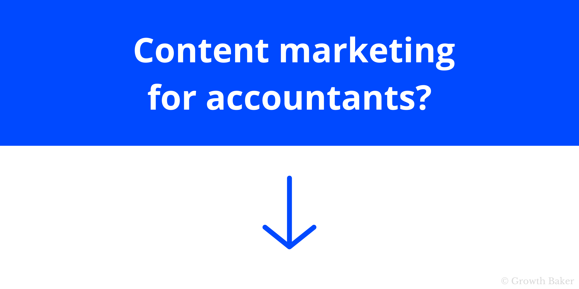 content marketing accountants